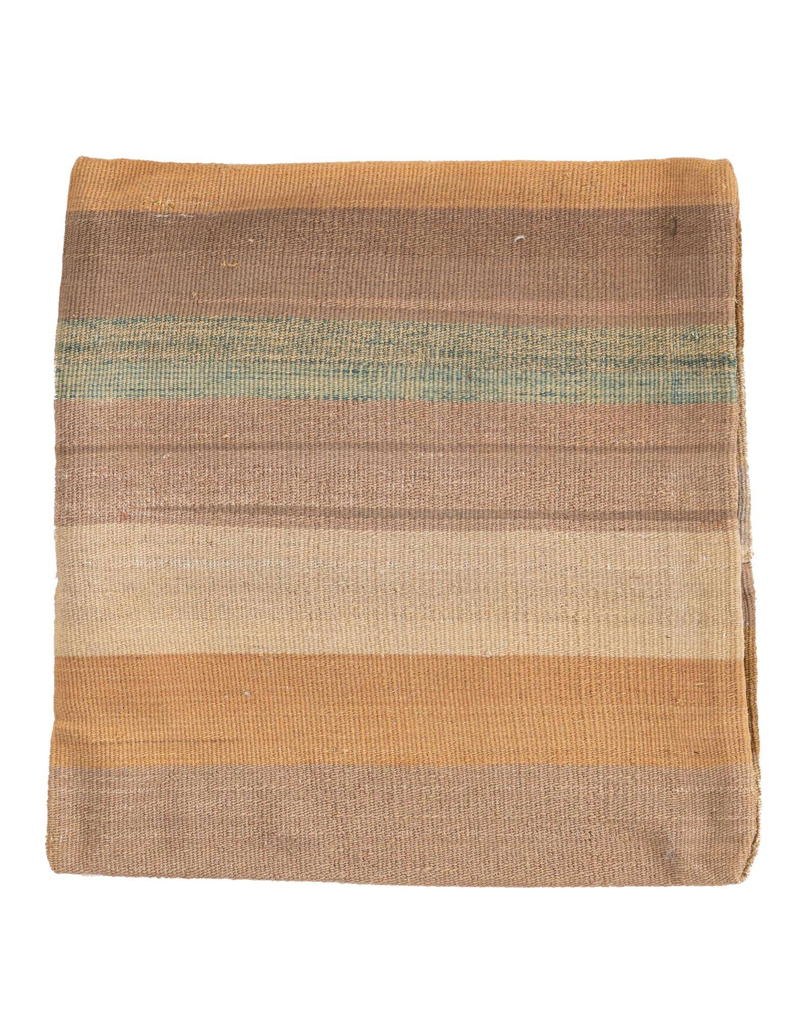 1' 6 x 1' 6 Hand Woven Pillow Wool Square Rug