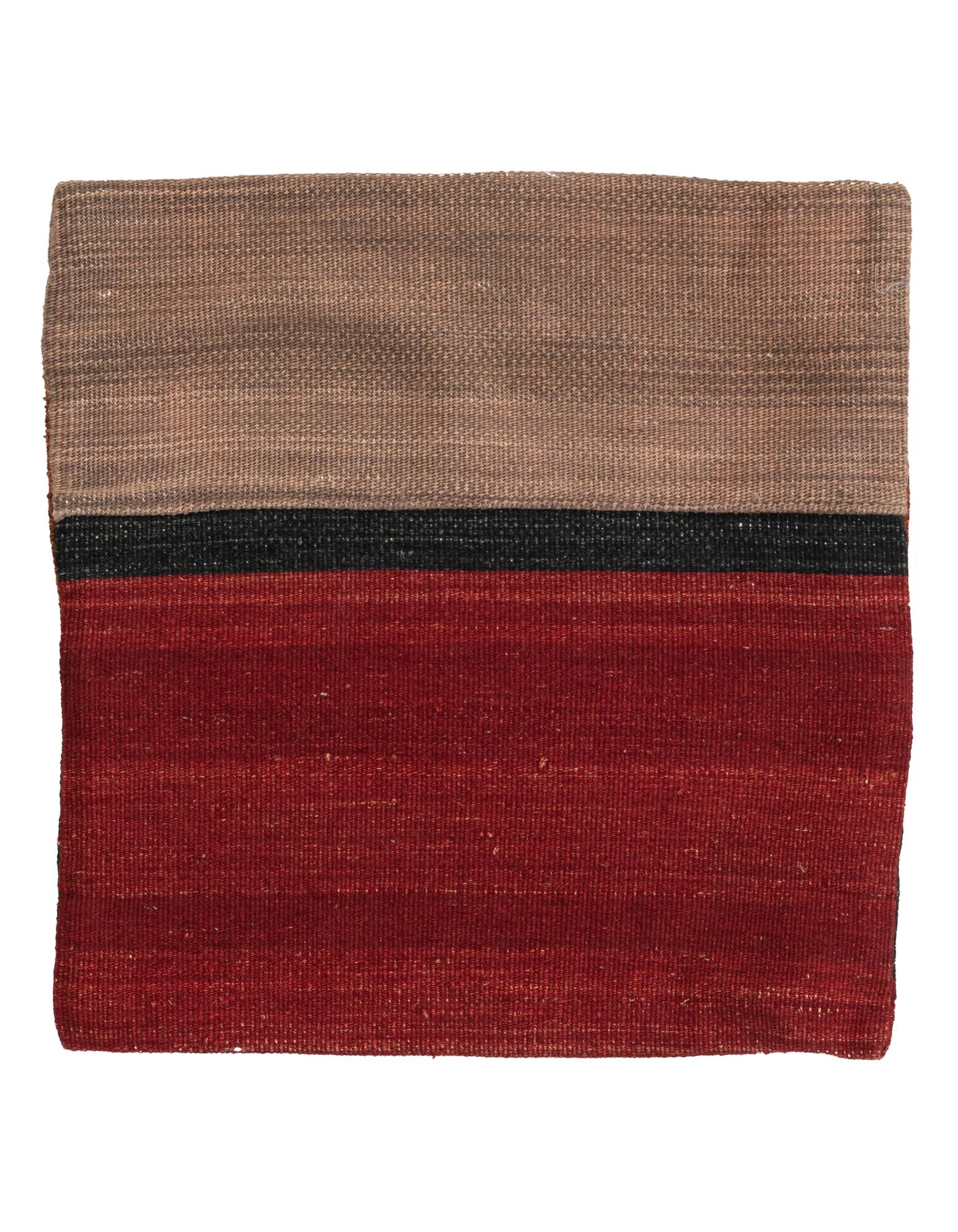 1' 6 x 1' 6 Hand Woven Pillow Wool Square Rug