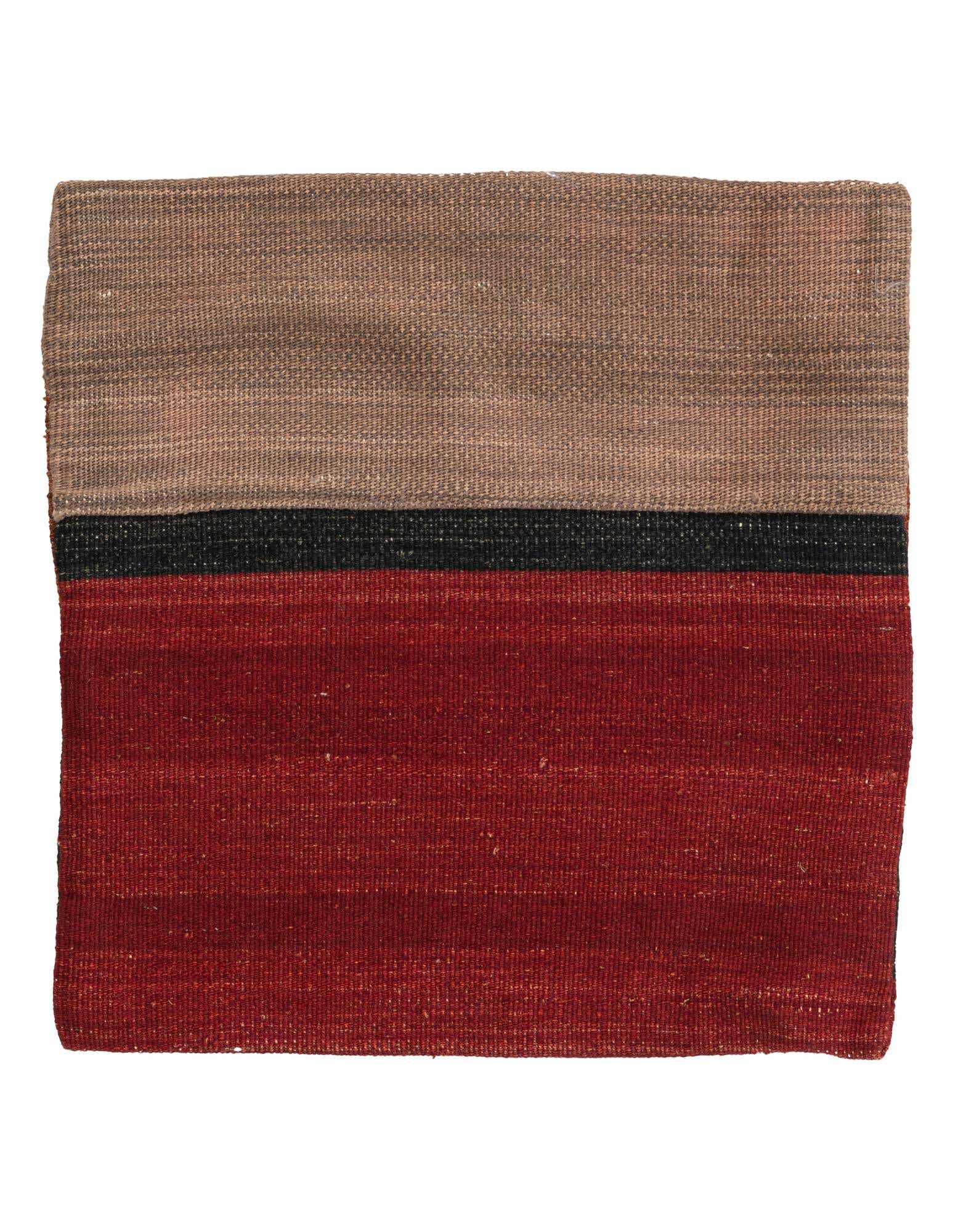 1' 6 x 1' 6 Hand Woven Pillow Wool Square Rug