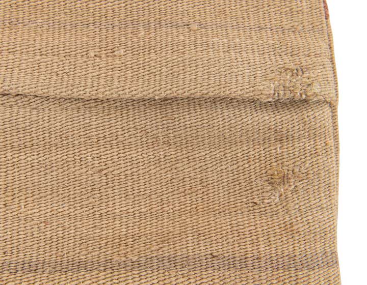 1' 7 x 1' 7 Hand Woven Pillow Wool Square Rug