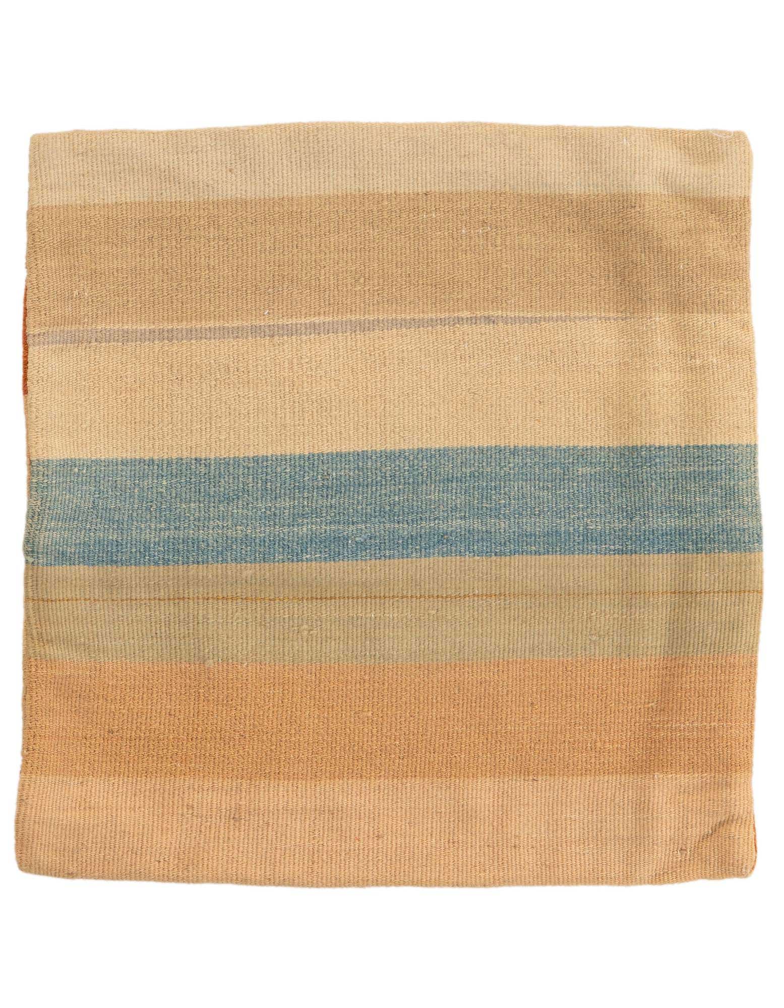 1' 7 x 1' 8 Hand Woven Pillow Wool Square Rug