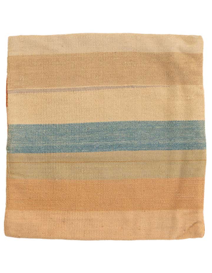 1' 7 x 1' 8 Hand Woven Pillow Wool Square Rug