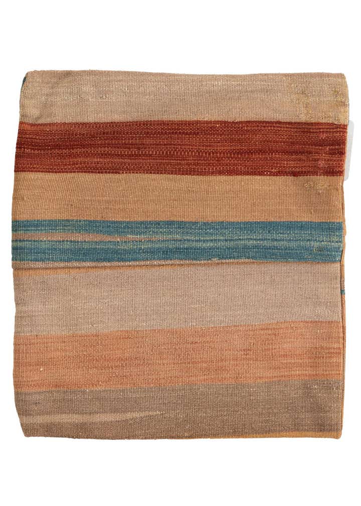 1' 6 x 1' 8 Hand Woven Pillow Wool Square Rug