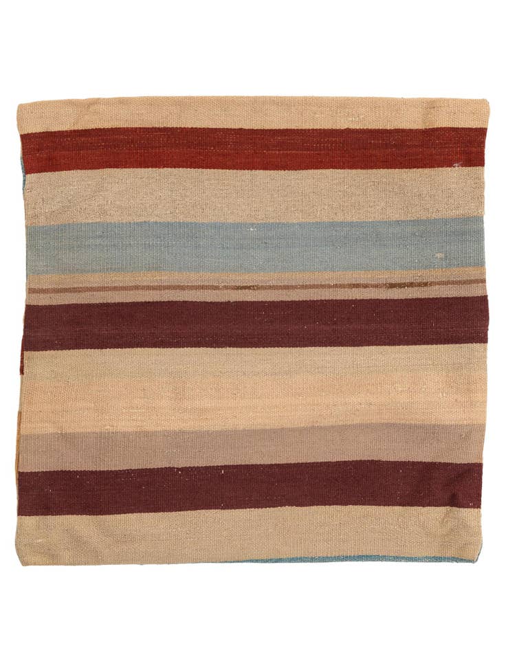 Detail image of 2' 5 x 2' 5 Hand Woven Pillow Wool Square Rug