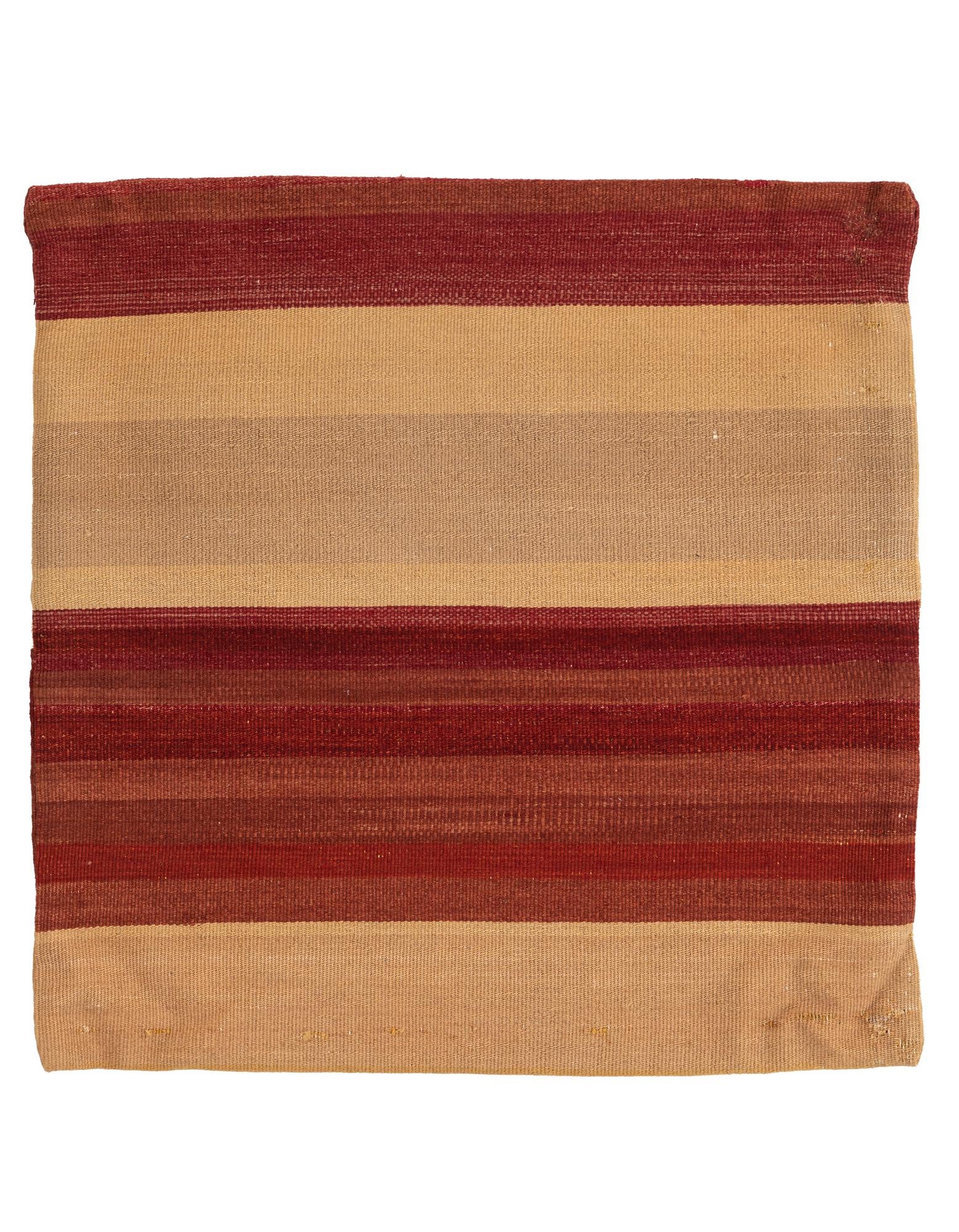 2' 5 x 2' 5 Hand Woven Pillow Wool Square Rug