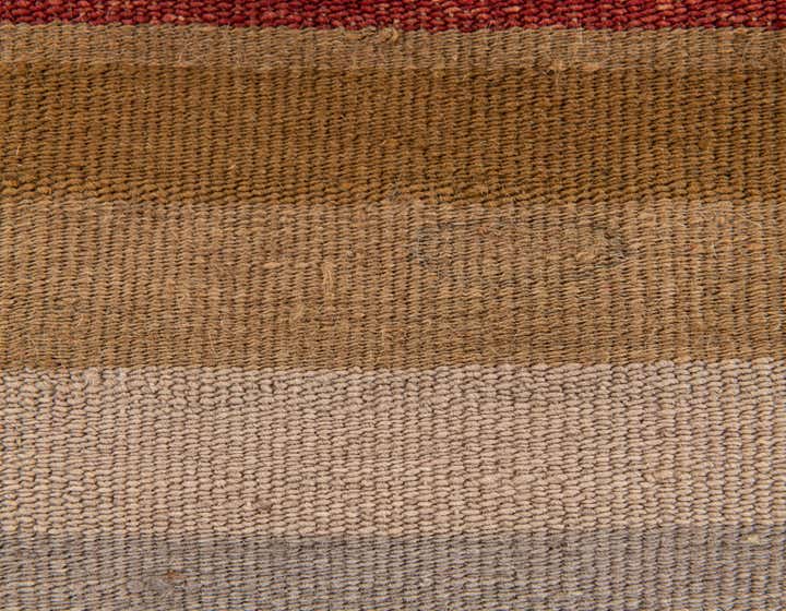 2' 5 x 2' 5 Hand Woven Pillow Wool Square Rug