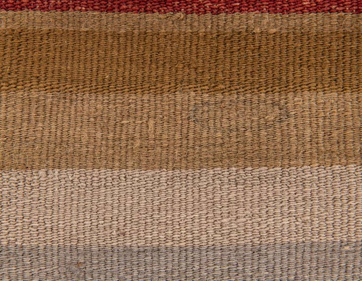 Detail image of 2' 5 x 2' 5 Hand Woven Pillow Wool Square Rug