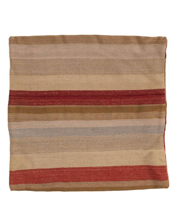 2' 5 x 2' 5 Hand Woven Pillow Wool Square Rug