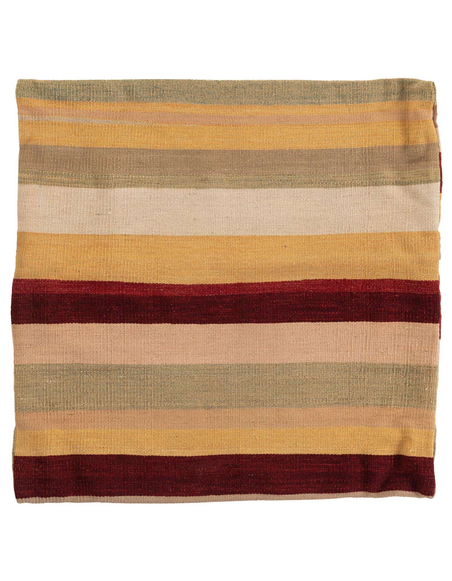 2' 5 x 2' 5 Hand Woven Pillow Wool Square Rug