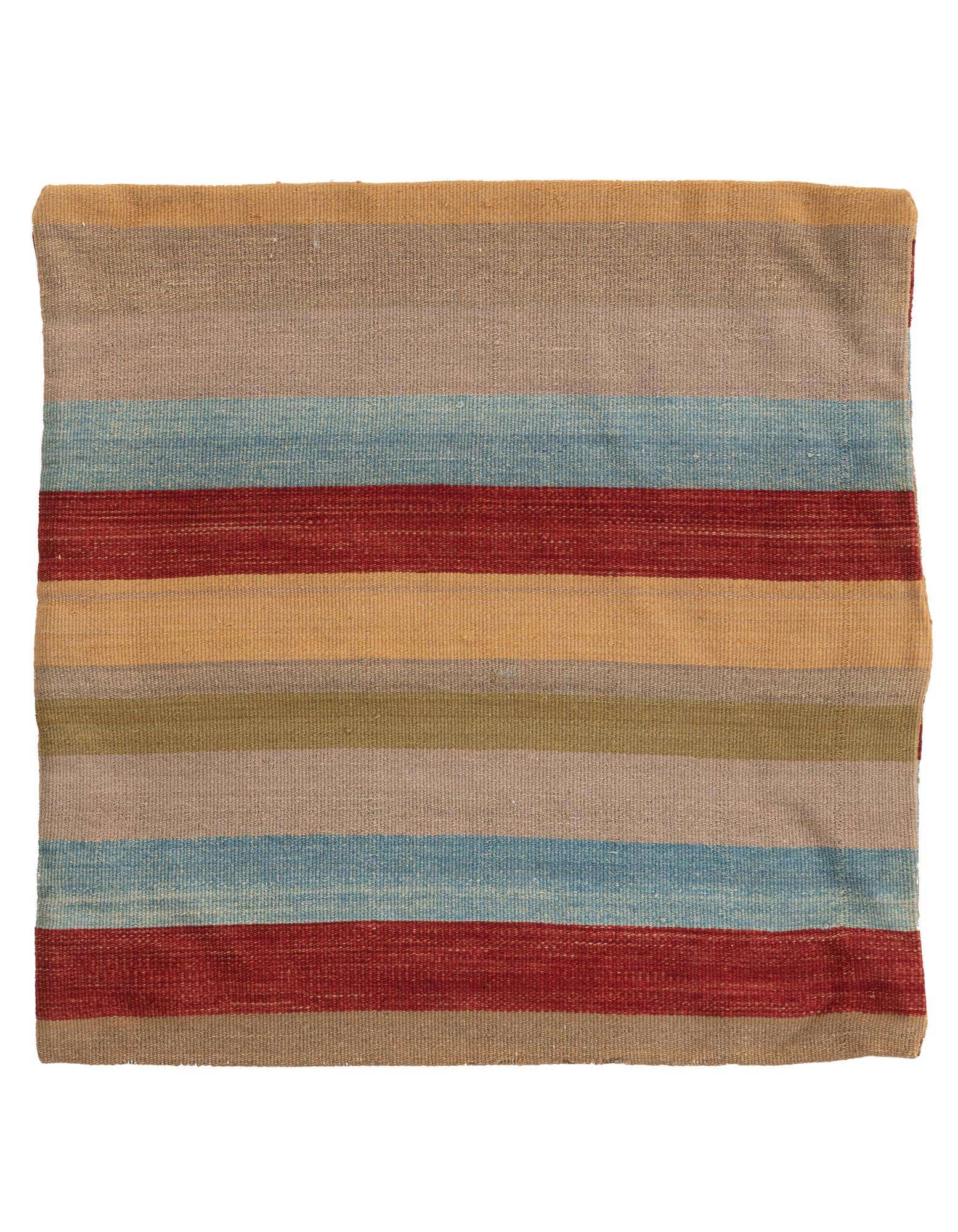 2' 5 x 2' 5 Hand Woven Pillow Wool Square Rug