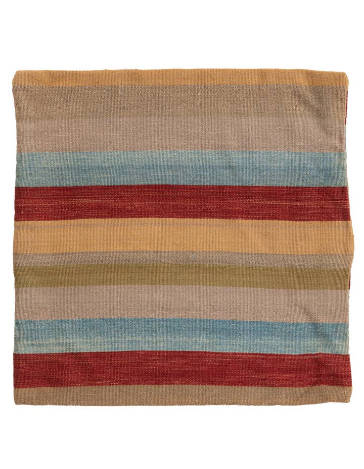 Detail image of 2' 5 x 2' 5 Hand Woven Pillow Wool Square Rug