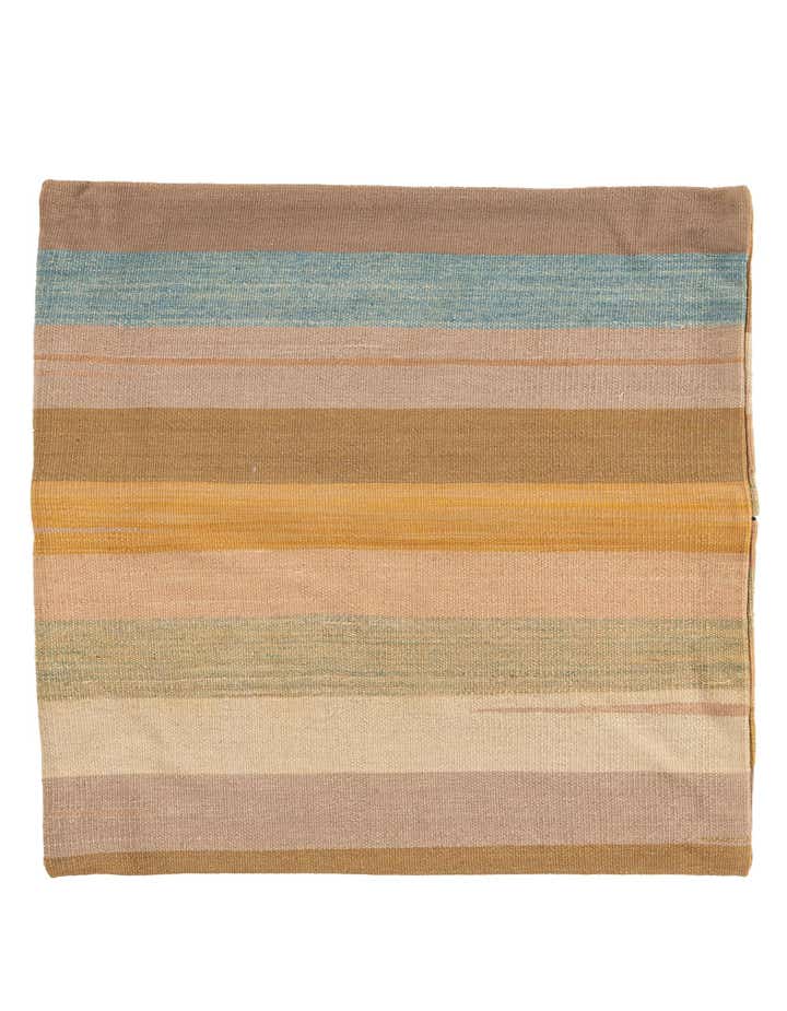 2' 5 x 2' 5 Hand Woven Pillow Wool Square Rug