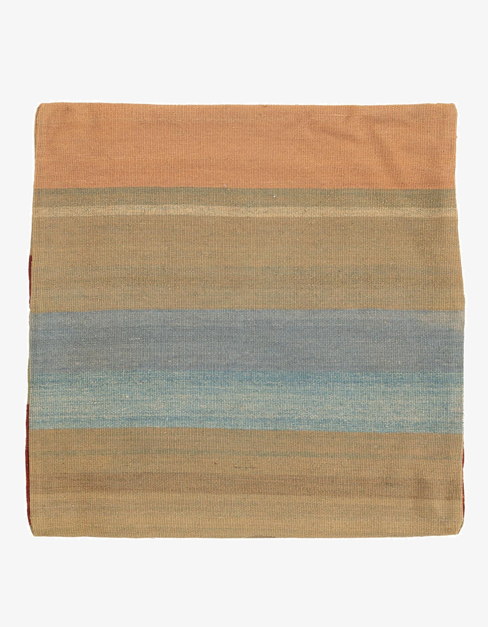 2' 5 x 2' 5  Hand Woven Pillow Wool Square Rug