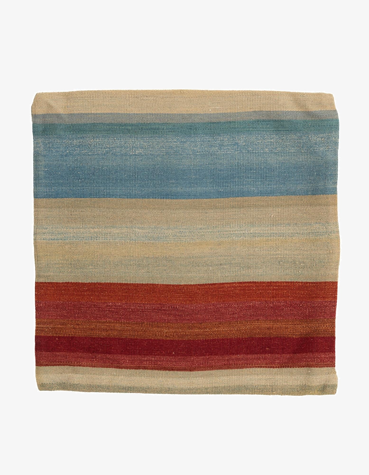 2' 5 x 2' 5  Hand Woven Pillow Wool Square Rug