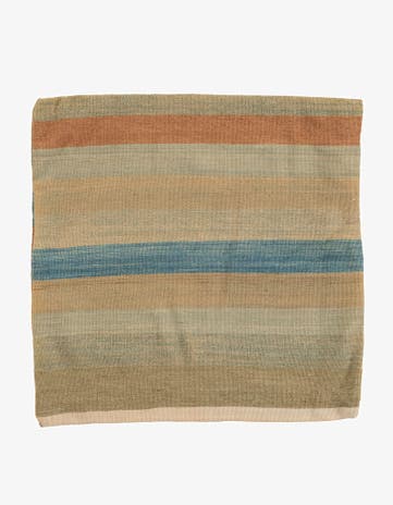 2' 5 x 2' 5 Hand Woven Pillow Wool Square Rug