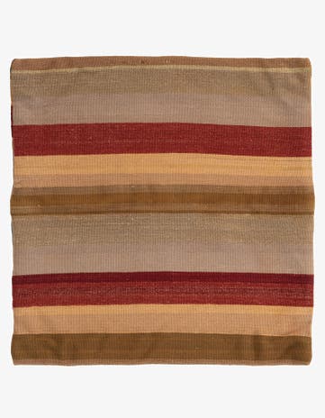 2' 5 x 2' 5 Hand Woven Pillow Wool Square Rug