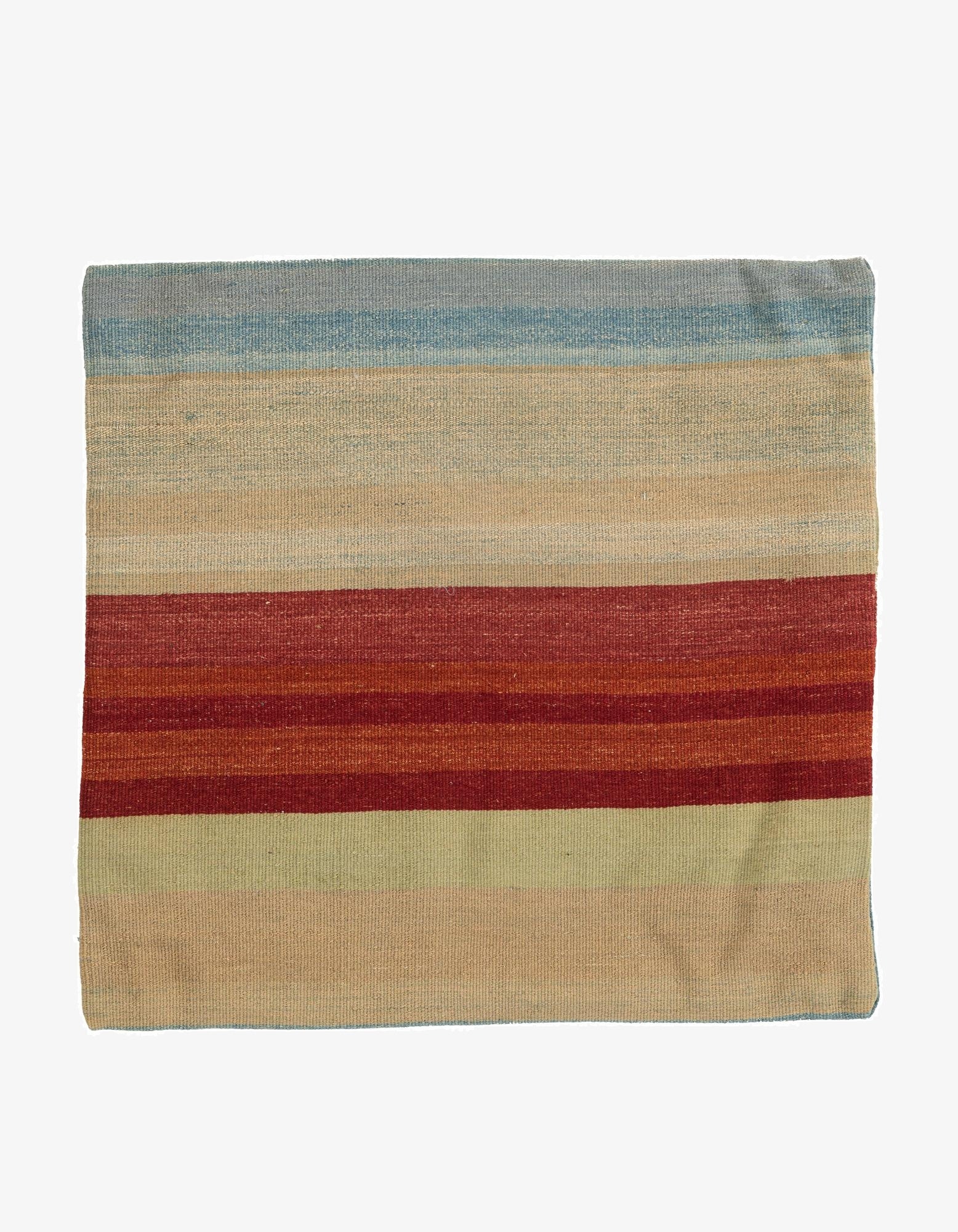 2' 4 x 2' 5  Hand Woven Pillow Wool Square Rug