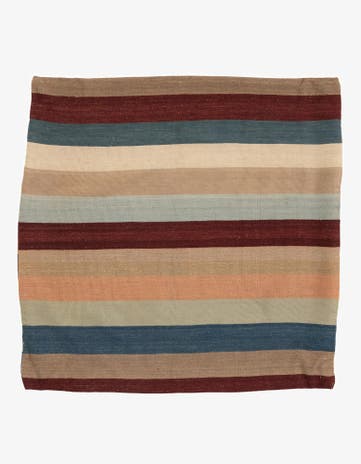 3' 2 x 3' 3 Hand Woven Pillow Wool Square Rug