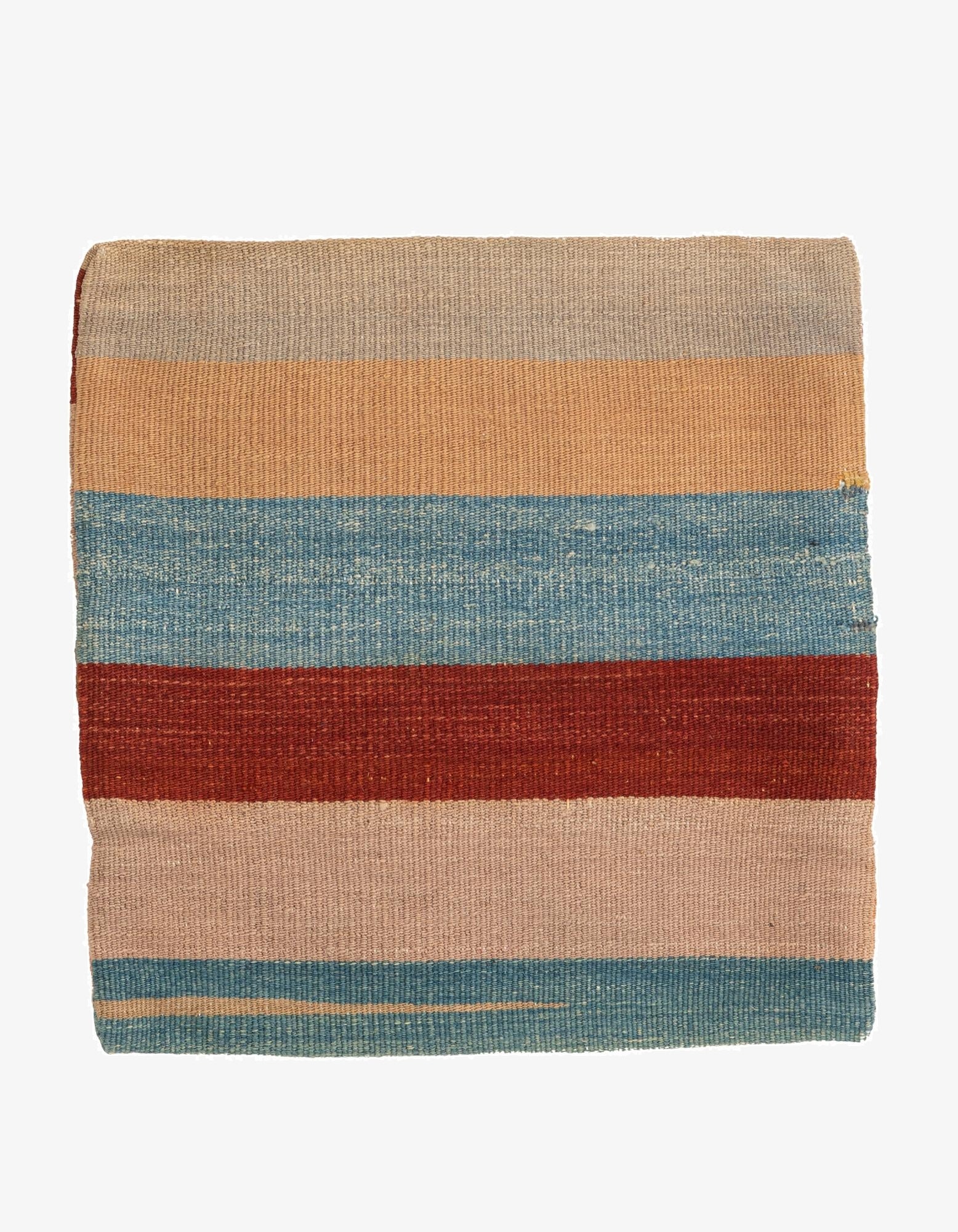 1' 6 x 1' 6  Hand Woven Pillow Wool Square Rug