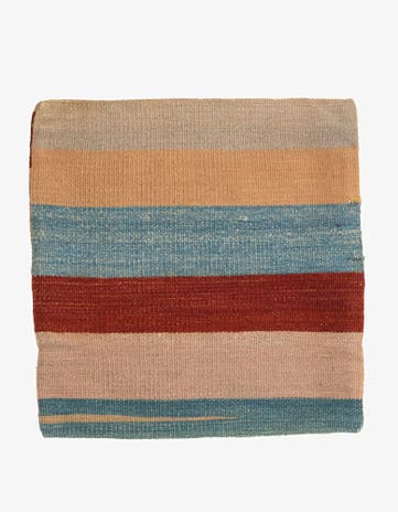 1' 6 x 1' 6 Hand Woven Pillow Wool Square Rug