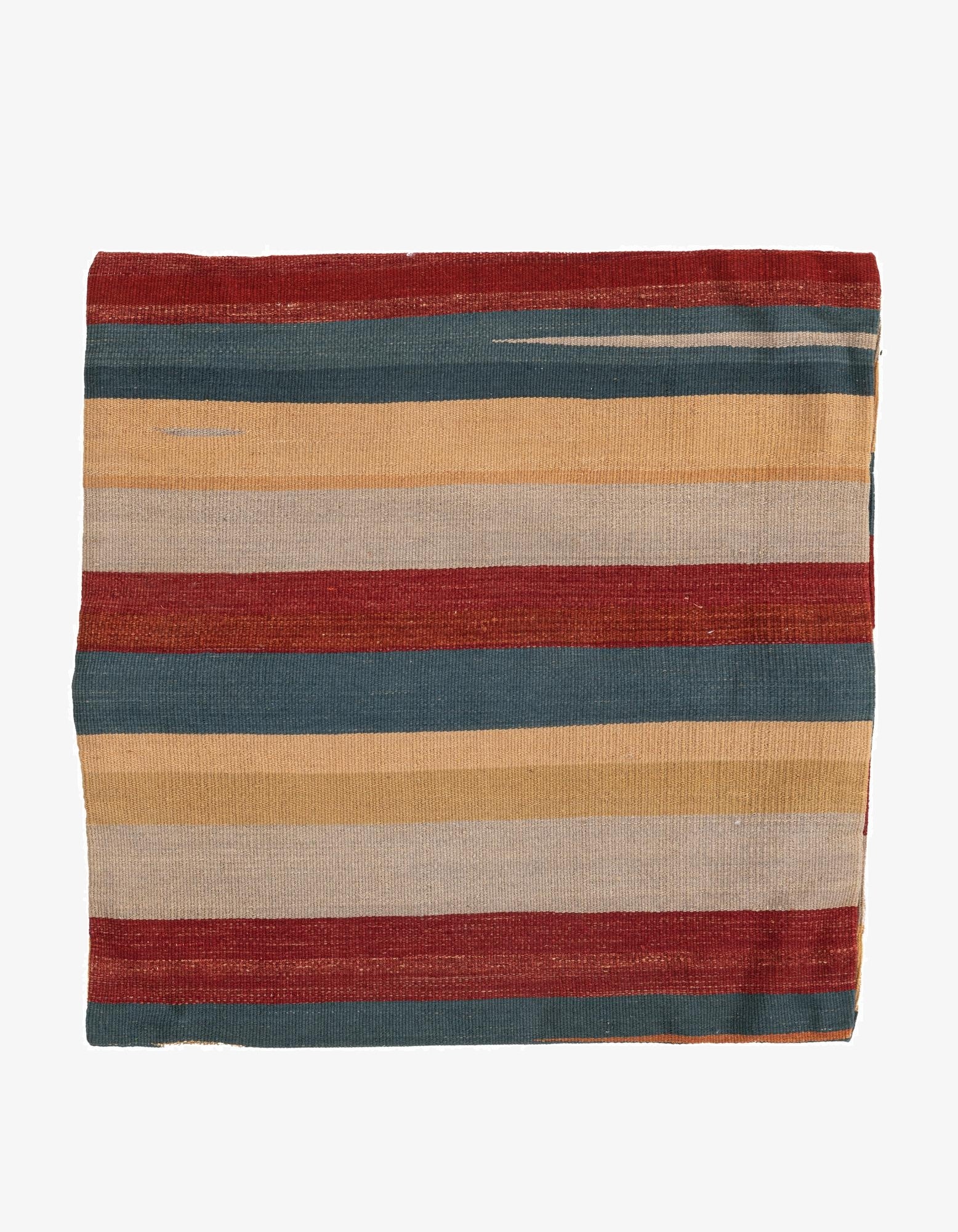 2' 5 x 2' 5  Hand Woven Pillow Wool Square Rug