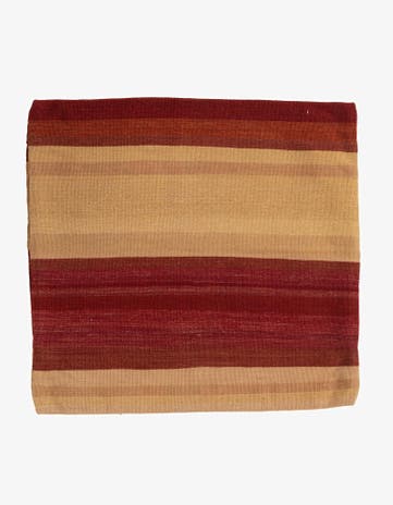 2' 4 x 2' 5 Hand Woven Pillow Wool Square Rug
