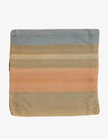 2' 4 x 2' 4 Hand Woven Pillow Wool Square Rug