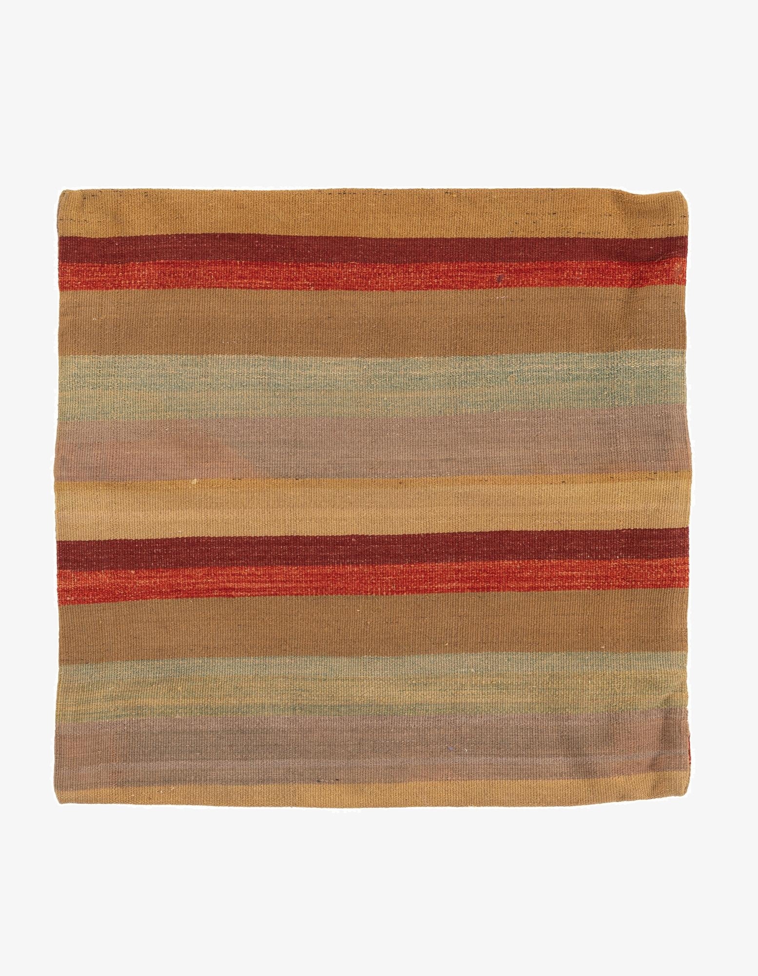 2' 5 x 2' 5  Hand Woven Pillow Wool Square Rug