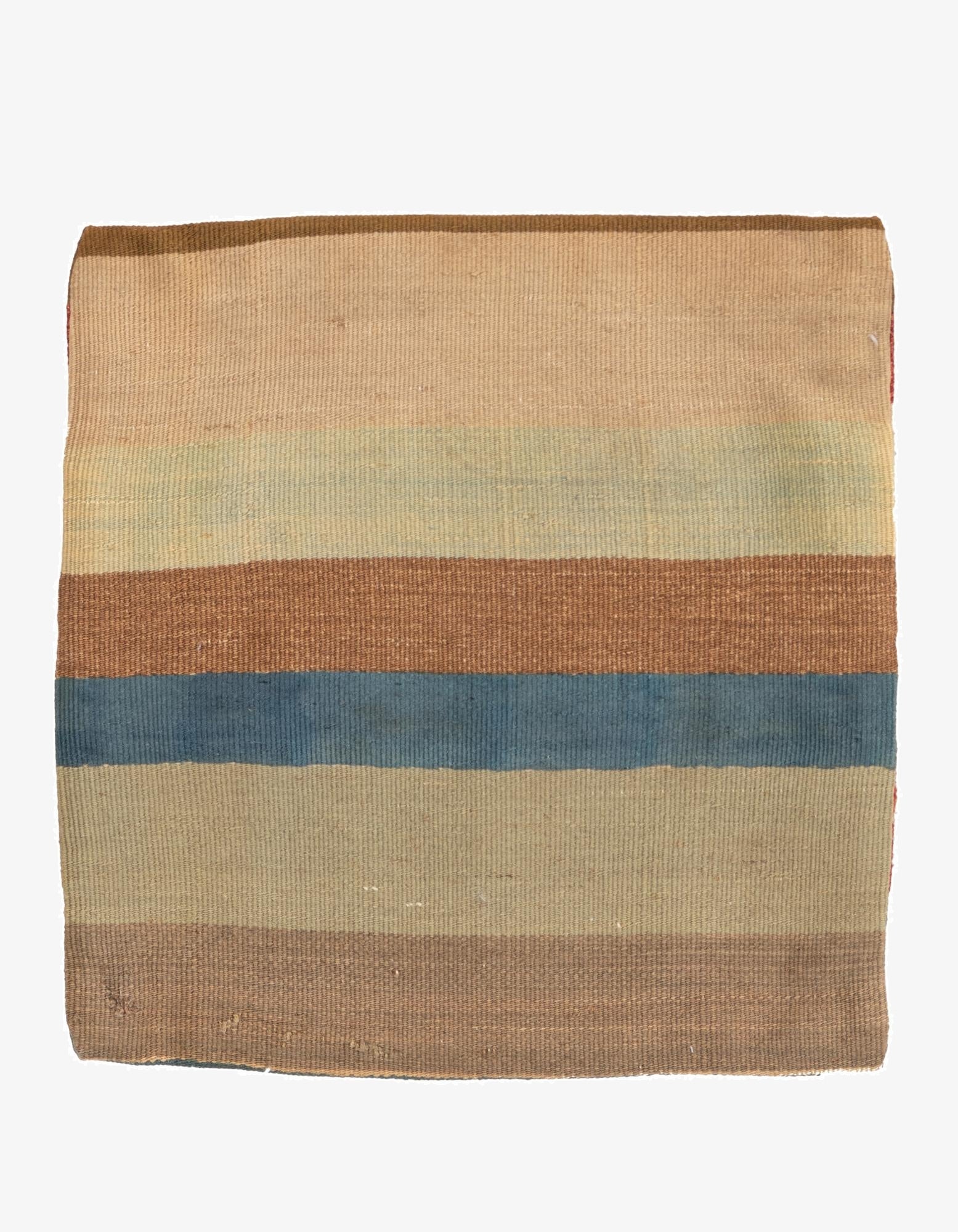 1' 6 x 1' 6  Hand Woven Pillow Wool Square Rug