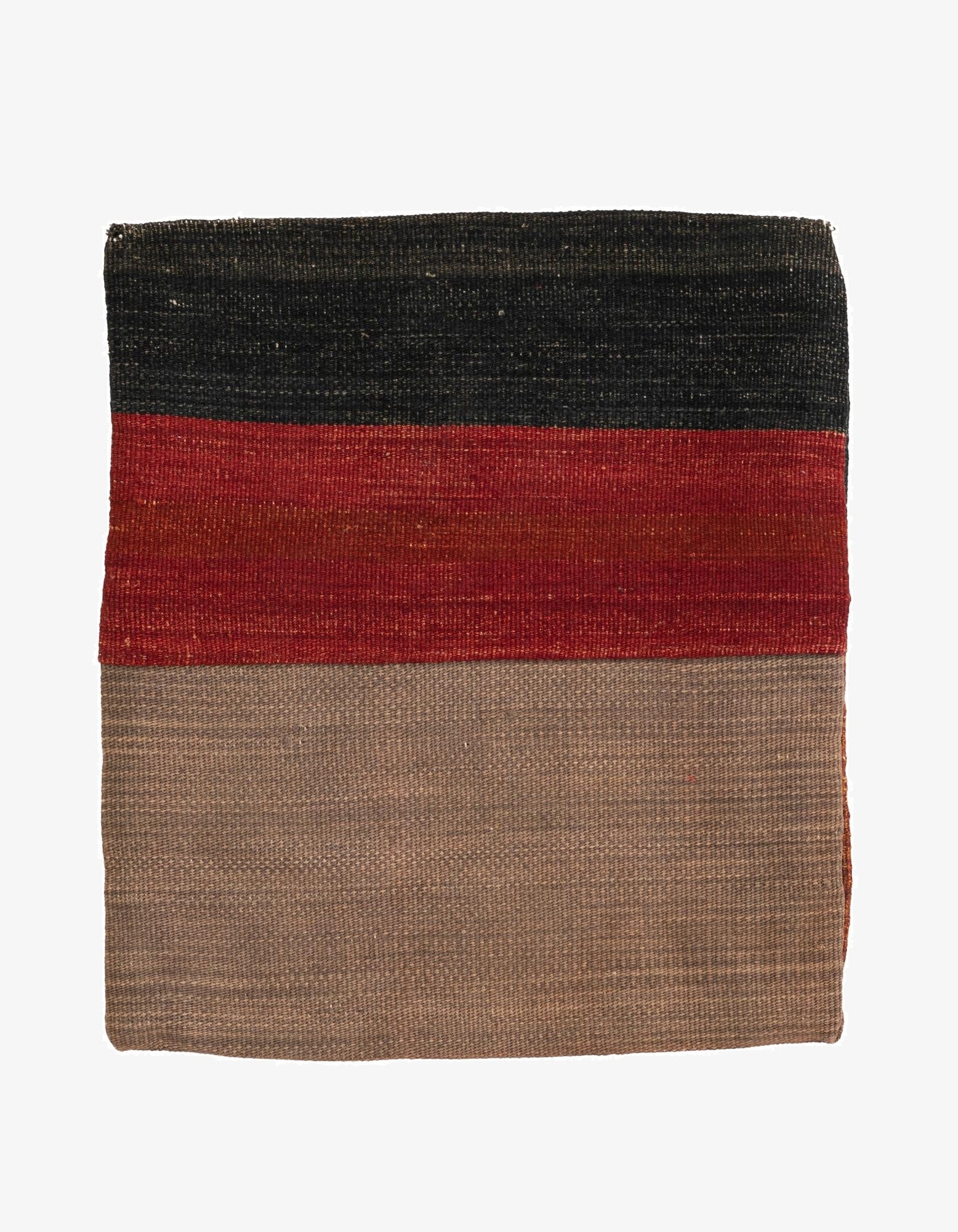 1' 5 x 1' 7  Hand Woven Pillow Wool Square Rug