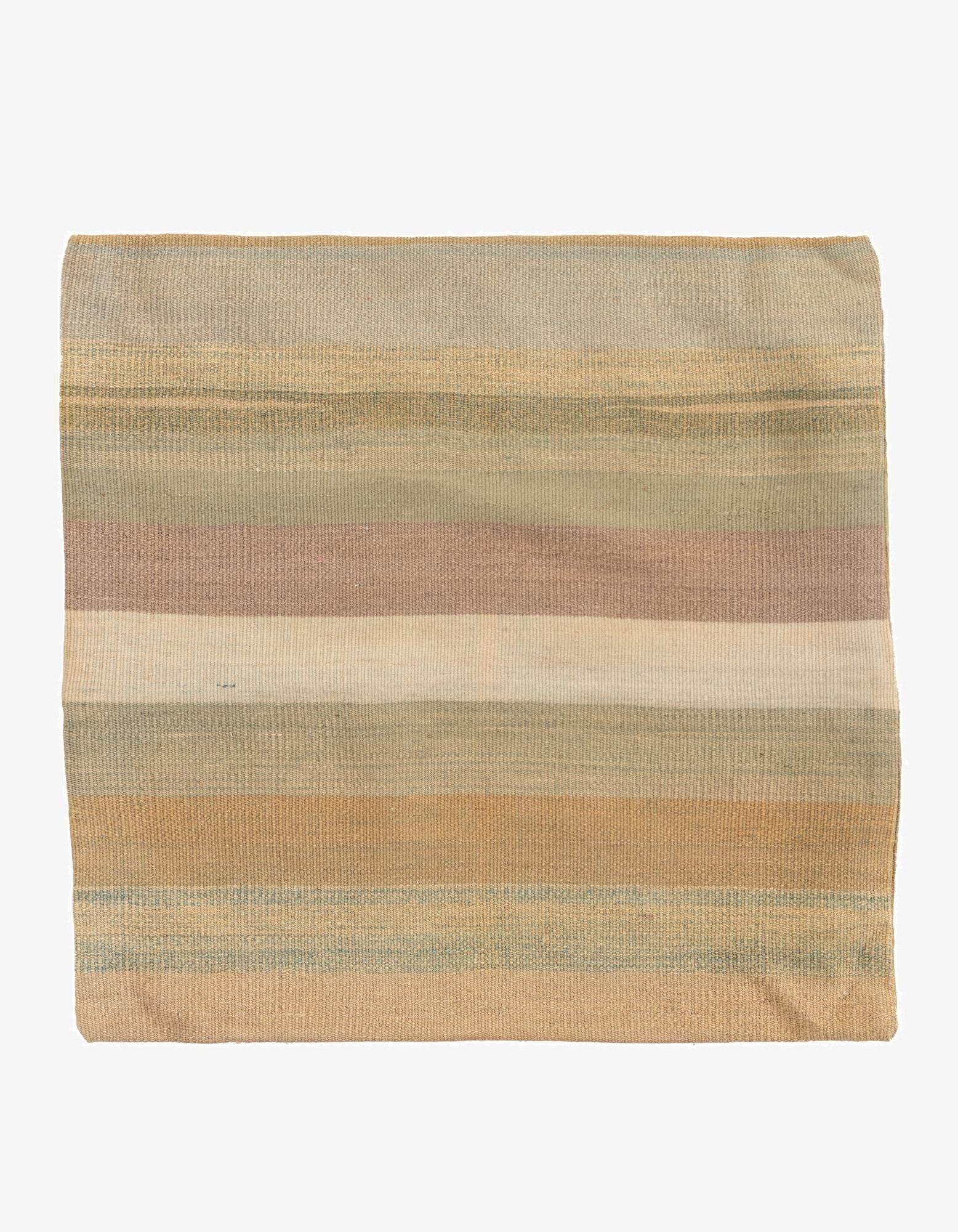 2' 4 x 2' 5  Hand Woven Pillow Wool Square Rug