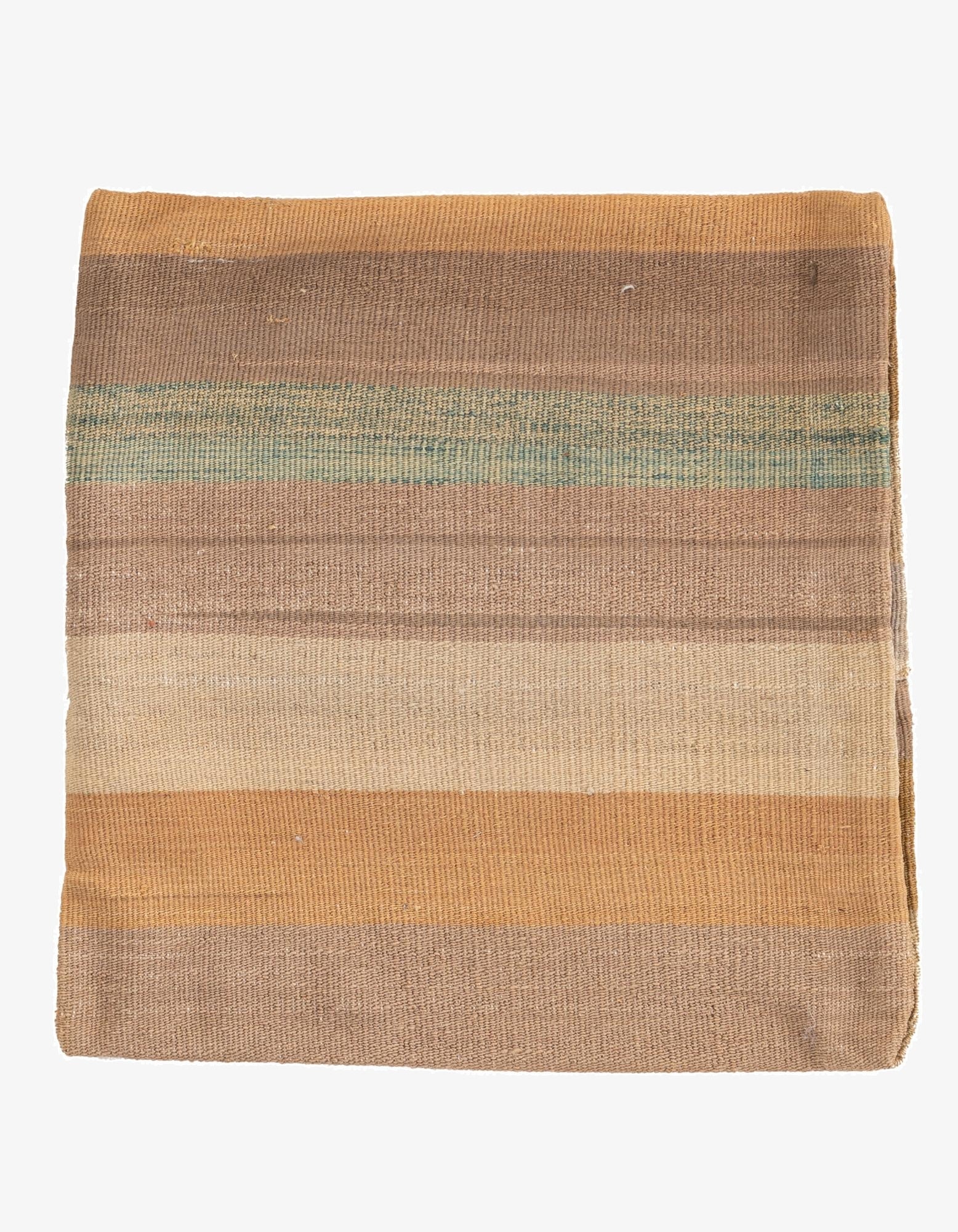 1' 6 x 1' 6  Hand Woven Pillow Wool Square Rug