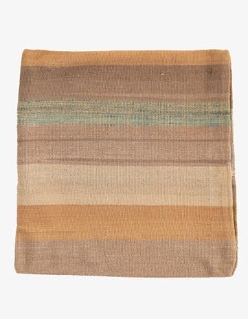 1' 6 x 1' 6 Hand Woven Pillow Wool Square Rug