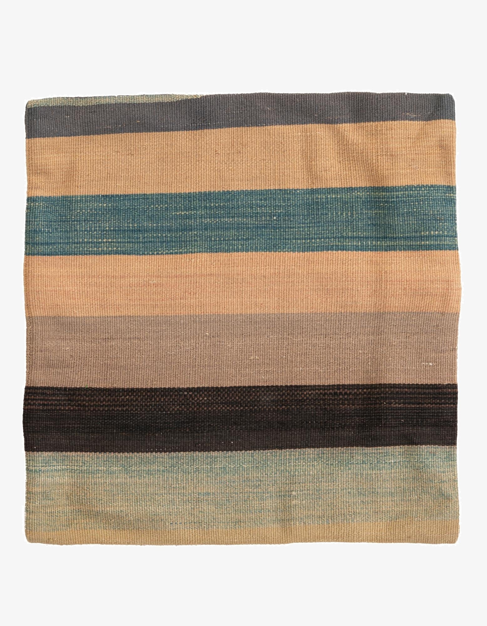 1' 8 x 1' 8  Hand Woven Pillow Wool Square Rug