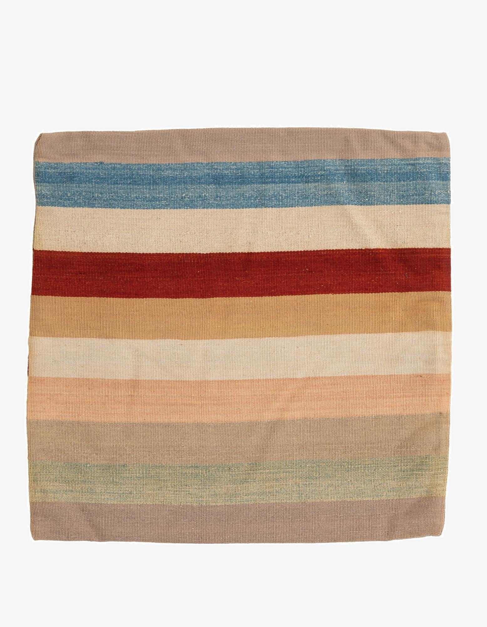 2' 6 x 2' 6  Hand Woven Pillow Wool Square Rug