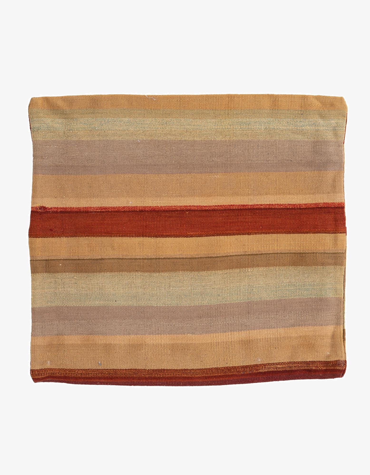 2' 4 x 2' 5  Hand Woven Pillow Wool Square Rug