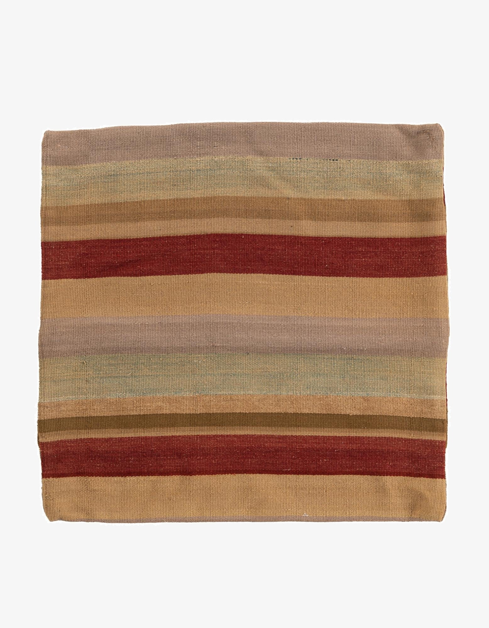2' 4 x 2' 5  Hand Woven Pillow Wool Square Rug