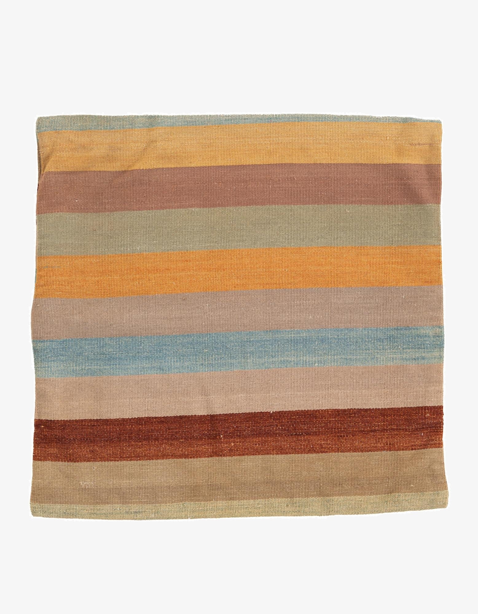 2' 5 x 2' 6  Hand Woven Pillow Wool Square Rug