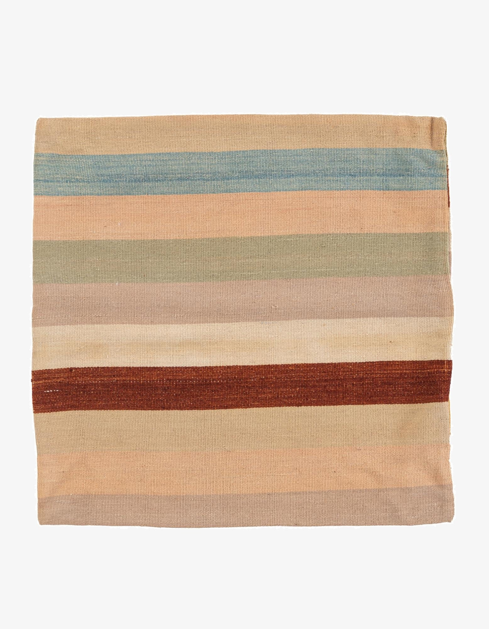2' 5 x 2' 5  Hand Woven Pillow Wool Square Rug
