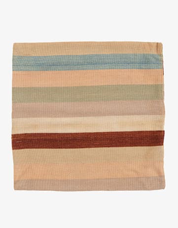 2' 5 x 2' 5 Hand Woven Pillow Wool Square Rug