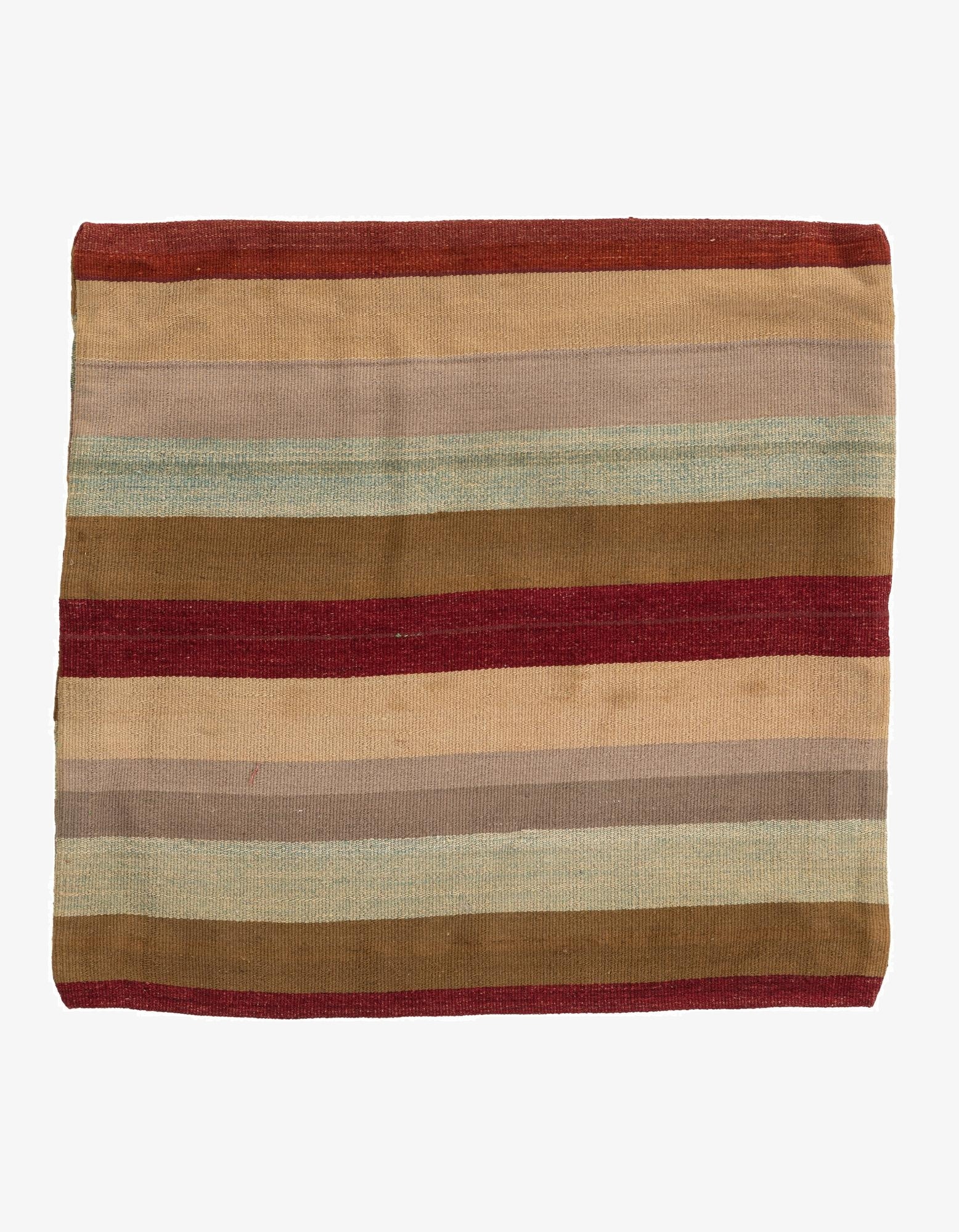 2' 5 x 2' 6  Hand Woven Pillow Wool Square Rug