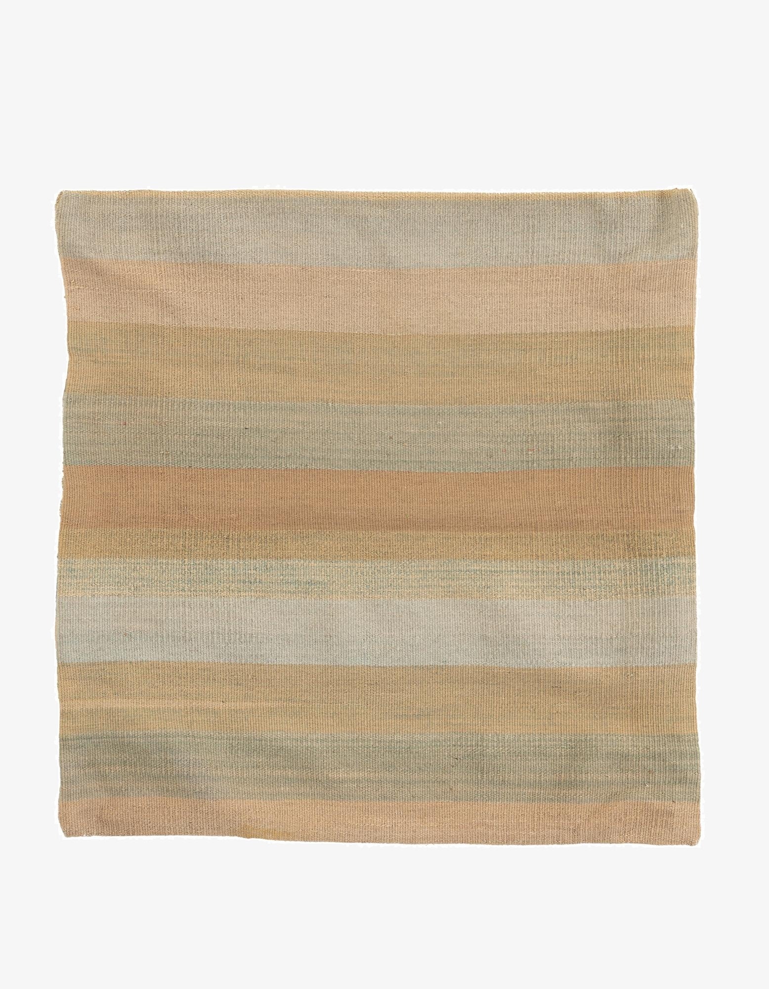 2' 5 x 2' 5  Hand Woven Pillow Wool Square Rug