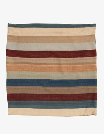 3' 3 x 3' 3 Hand Woven Pillow Wool Square Rug