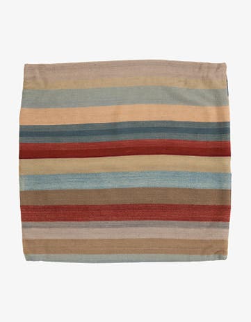 3' 2 x 3' 4 Hand Woven Pillow Wool Square Rug