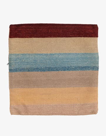 1' 6 x 1' 6 Hand Woven Pillow Wool Square Rug