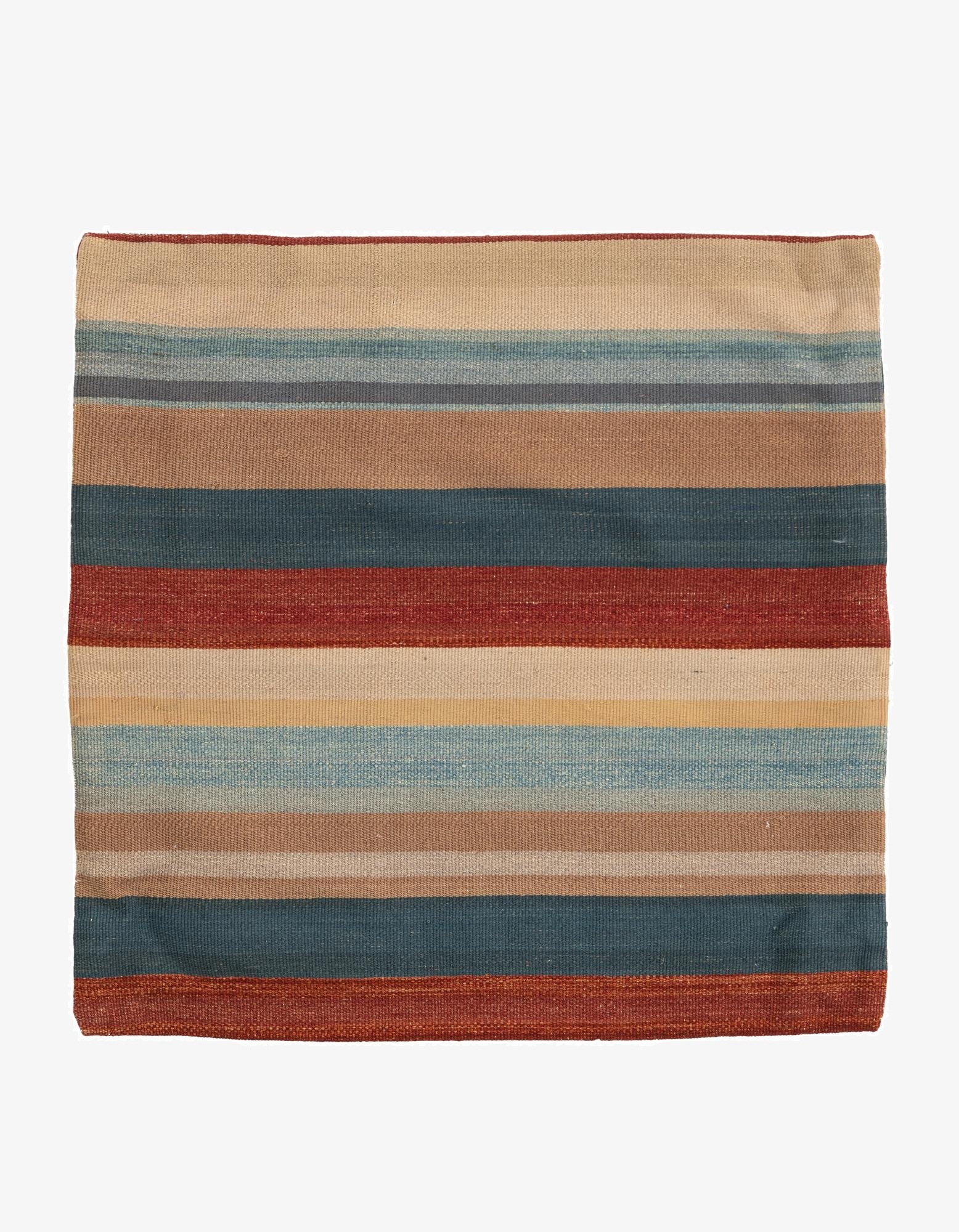 2' 5 x 2' 5  Hand Woven Pillow Wool Square Rug