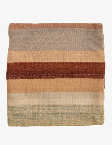1' 6 x 1' 6 Hand Woven Pillow Wool Square Rug