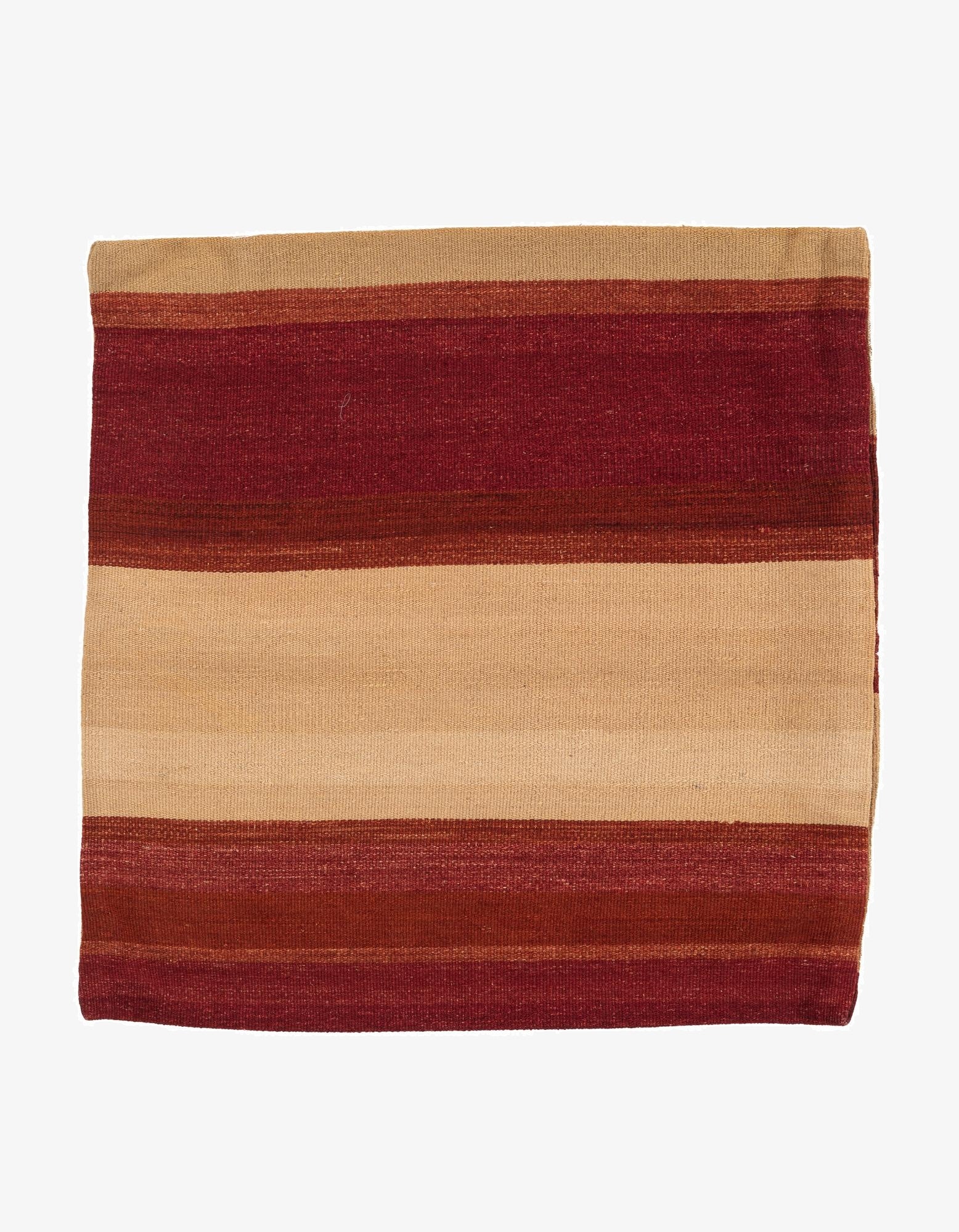 2' 4 x 2' 6  Hand Woven Pillow Wool Square Rug