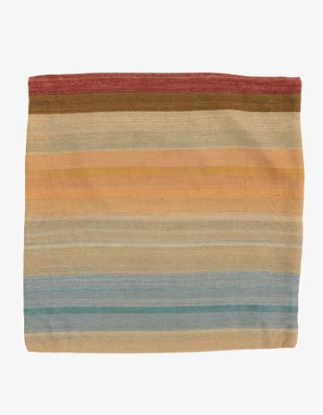 3' 3 x 3' 3 Hand Woven Pillow Wool Square Rug