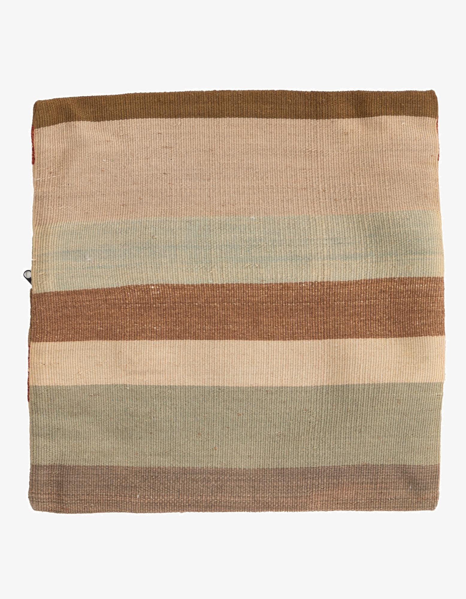 1' 6 x 1' 7  Hand Woven Pillow Wool Square Rug